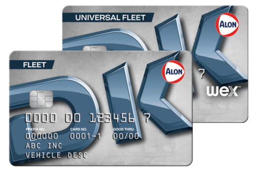 DK/ALON FLEET FUEL CARDS stacked